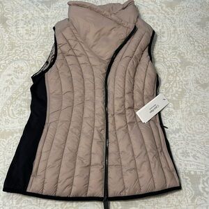Calvin Klein Performance Vest - Blush/ Tan with Black accents